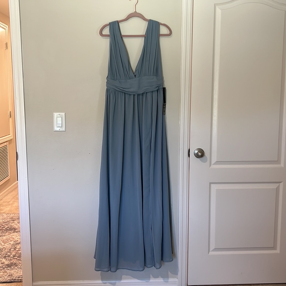 New XL lulu dress steel blue